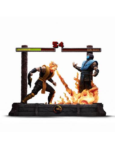 Mortal Kombat Estatua 1/10 Deluxe Art Scale Scorpion Fatality 27 cm
