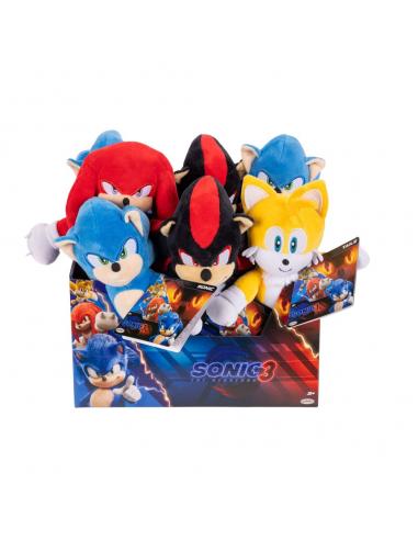 Sonic - The Hedgehog Movie 3 Peluches Wave 1 23 cm Surtido (8)