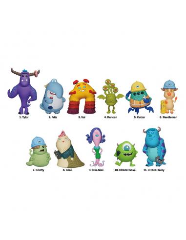 Monstruos, S.A. Colgantes PVC 3D Series 36 Expositor (24)