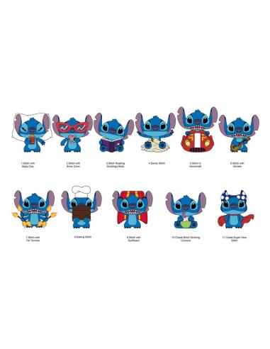Lilo & Stitch Colgantes PVC 3D Series 7 Expositor (24)