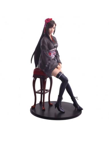 Final Fantasy VII Remake Static Arts Gallery Estatua Tifa Lockhart Exotic Dress Ver. 23 cm