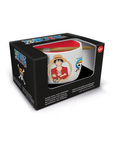One Piece Bol para Ramen con Palillos Classic