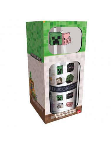 Minecraft Vaso Tumbler con pajitas Characters