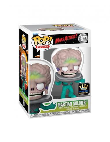 Mars Attacks POP! Animation Vinyl Figura Soldier w/CH(GW) 9 cm Surtido (6)