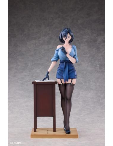 Original Character Estatua PVC 1/6 Toutotsu ni Nugidasu Tennen Bijutsu Kyoushi Rumi Illustration by Keso Shirou 28 cm