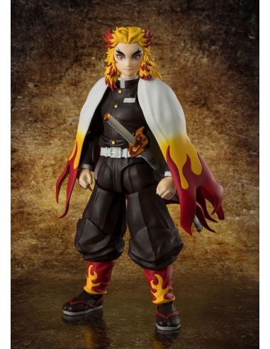 Demon Slayer: Kimetsu no Yaiba Figura S.H.Figuarts Kyojuro Rengoku 15 cm