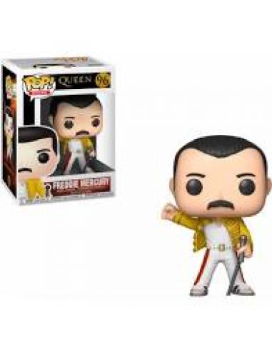Funko pop personaje rock queen freddy mercury wembley 1986