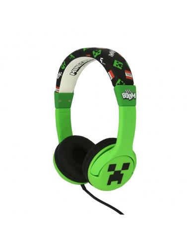 Auriculares infantiles Minecraft