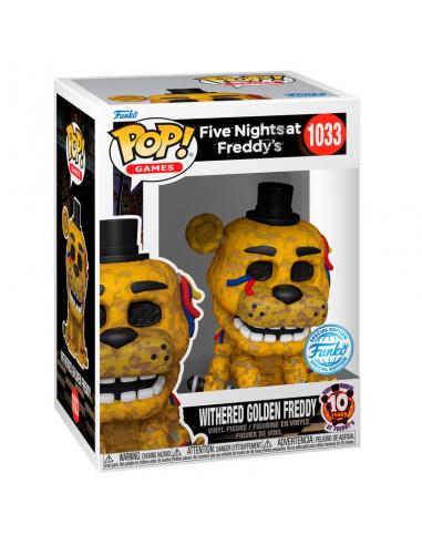Funko POP Five Night at Freddys Withered Golden Freddy Exclusive