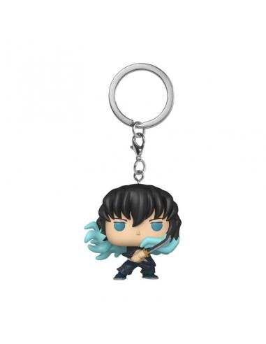 Demon Slayer: Kimetsu no Yaiba Llaveros Pocket POP! Vinyl Muichiro (Attack) 4 cm Expositor (12)