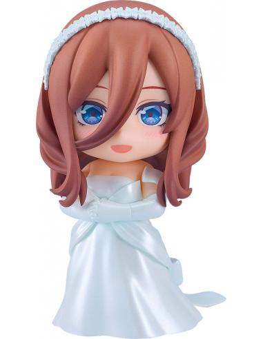 The Quintessential Quintuplets Figura Nendoroid Miku Nakano: Wedding Dress Ver. 10 cm