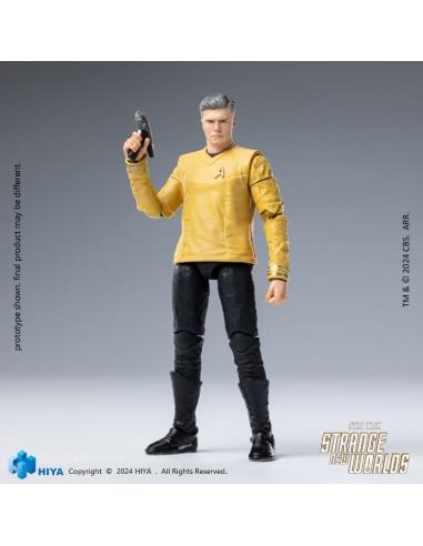 Star Trek Strange New Worlds Figura 1/18 Exquisite Mini Series Pike 11 cm