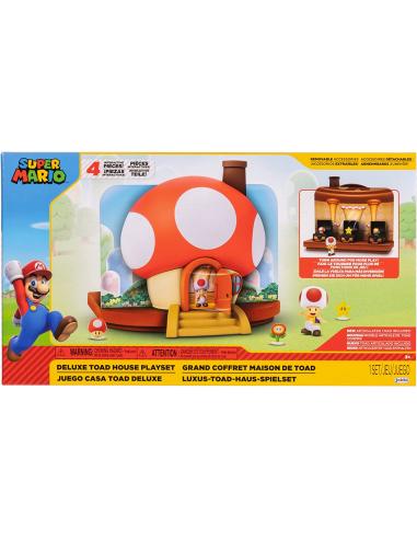 SUPER MARIO - PLAYSET DELUX TOAD HOUSE
