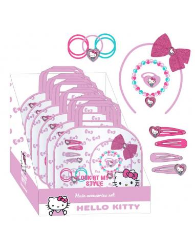 Blister accesorios belleza Hello Kitty