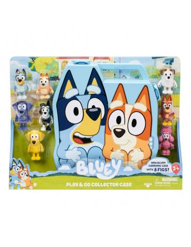 Bluey Escenario de Juego Ultimate Play & Go Collector Case