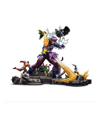 Marvel Estatua 1/20 Demi Art Scale X-Men Danger Room Diorama A 42 cm