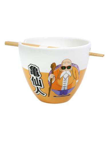 Dragon Ball Z Bol para Ramen con Palillos Roshi 473 ml