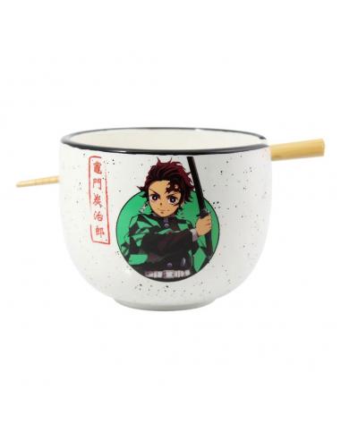 Demon Slayer Bol para Ramen con Palillos Tanjiro 414 ml
