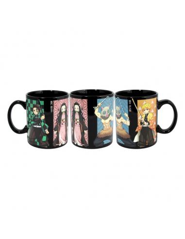 Demon Slayer Taza sensitiva al calor Grupo 473 ml