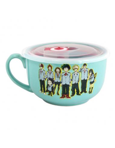 My Hero Academia Bol de ramen con tapa y asa UA 532 ml