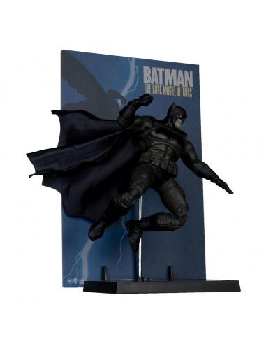 DC Multiverse McFarlane Cover Recreations Figura Batman (Batman: The Dark Knight Returns #1) (Gold Label) 18 cm