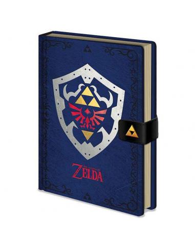 Cuaderno A5 premiun Escudo The Legend of Zelda