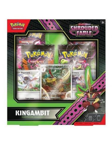 Blister juego cartas coleccionables Kingambit Fabula Sombria Pokemon español
