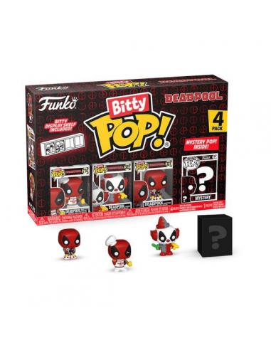 Deadpool Pack de 4 Figuras Bitty POP! Vinyl BBQ Master 2,5 cm