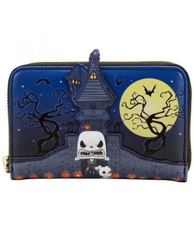 Cartera Jack Skellington Pesadilla Antes de Navidad Disney Loungefly