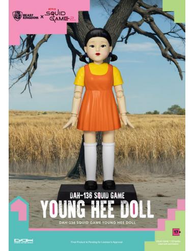 Squid Game Figura con sonido Young Hee Doll 30 cm