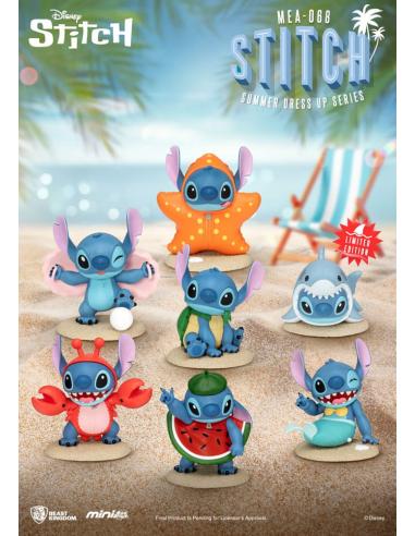 Lilo & Stitch Figuras Mini Egg Attack 8 cm Stitch summer dress up Series Surtido (6)