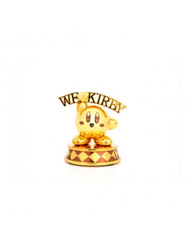 Kirby Estatua DieCast We Love Kirby Gold Edition 10 cm