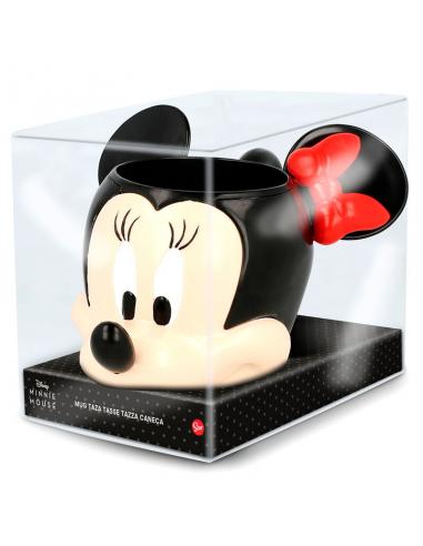 Taza 3D Cabeza Minnie Disney