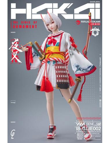 Original Character i8Toys x Gharliera Figura 1/6 The Girls of Armament Rirua Ookami 28 cm