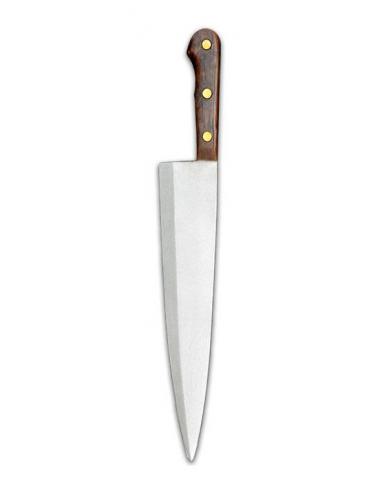 Halloween réplica de espuma 1/1 Cuchillo de carnicero 44 cm