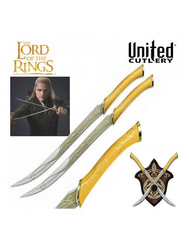 El Señor de los Anillos Réplica 1/1 Puñales de batalla Legolas