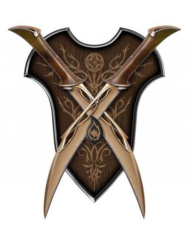 El Hobbit Réplica 1/1 Cuchillos de cazador de Tauriel