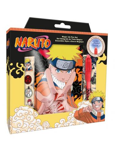 Diario + Boligrafo magico Naruto Shippuden