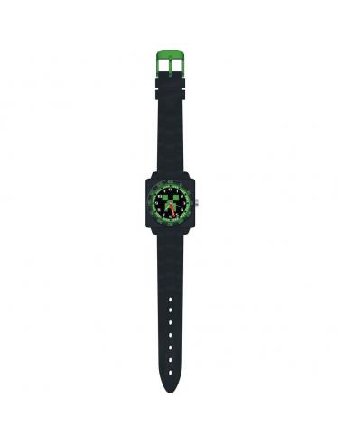 Reloj analogico Minecraft