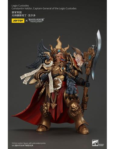Warhammer The Horus Heresy Actionfigur Legio Custodes Constantin Valdor Captain-General of the Legio Custodes 25 cm