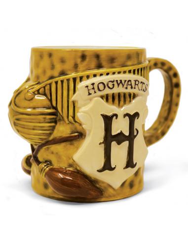 HARRY POTTER - TAZA ESCULPIDA QUIDDITCH