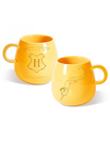 HARRY POTTER - TAZA ESCULPIDA INTRICATE HOUSES HUFFLEPUFF
