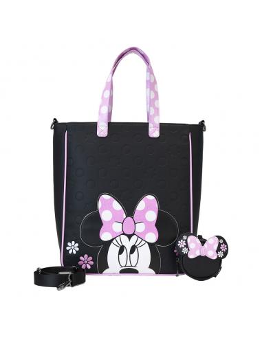 Bolso + monedero Floral Rock the Dots Minnie Disney Loungefly