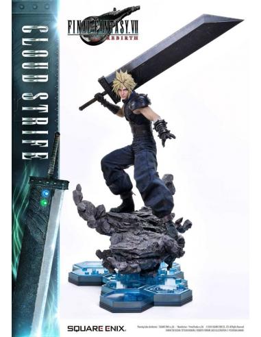 Final Fantasy VII Rebirth Estatua 1/4 Cloud Strife 68 cm