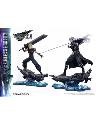 Final Fantasy VII Rebirth Pack de 2 Estatuas 1/4 Cloud Strife vs Sephiroth 69 cm