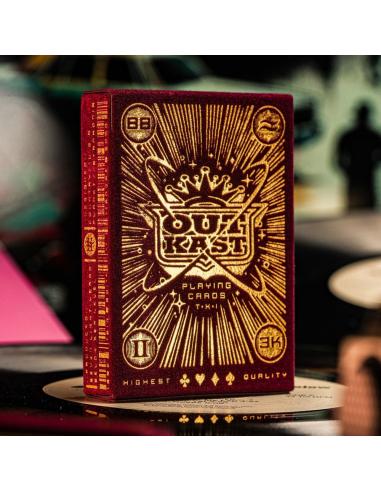 Outcast Baraja de cartas Red Velvet