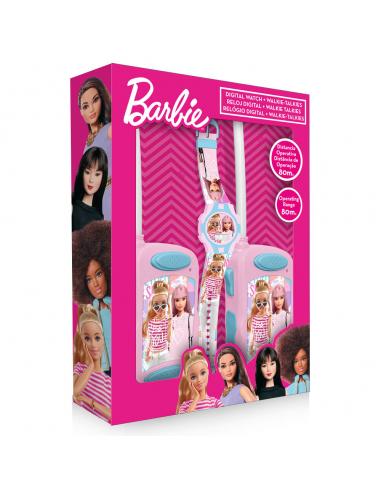 Blister Reloj digital + Walkie Talkie Barbie