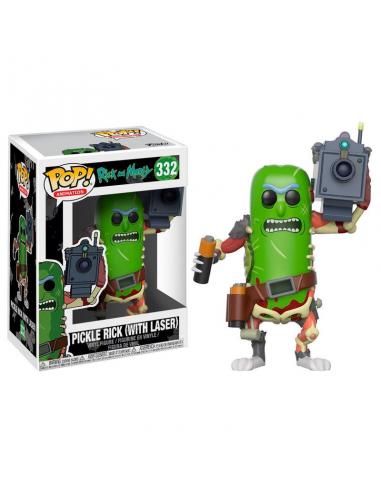 Funko POP Rick & Morty Pickle Rick with Laser