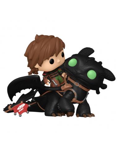 Funko POP Rides Deluxe Como Entrenar a tu Dragon 2 Hiccup with Toothless