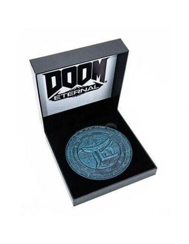 Doom Eternal moneda Choice Maker Challenge Coin Hell Priest